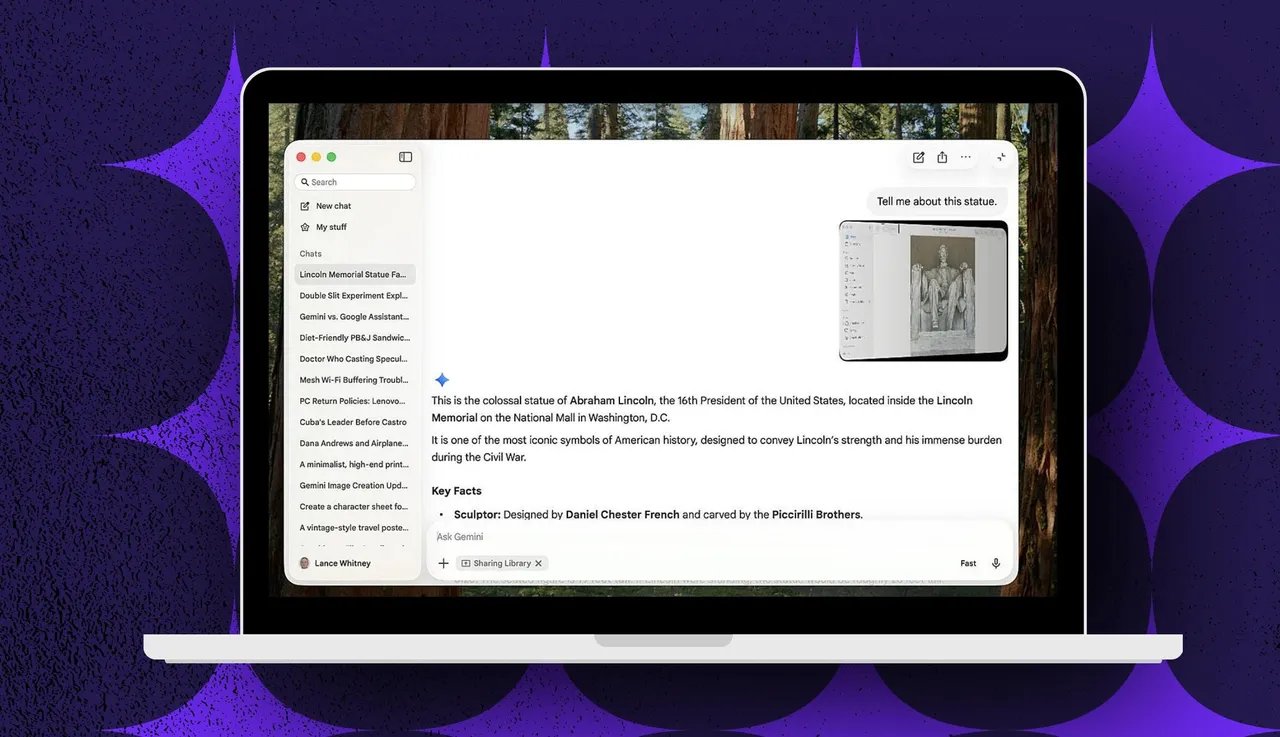 I tried Google's new Gemini app for the Mac - here's why I prefer it over the website