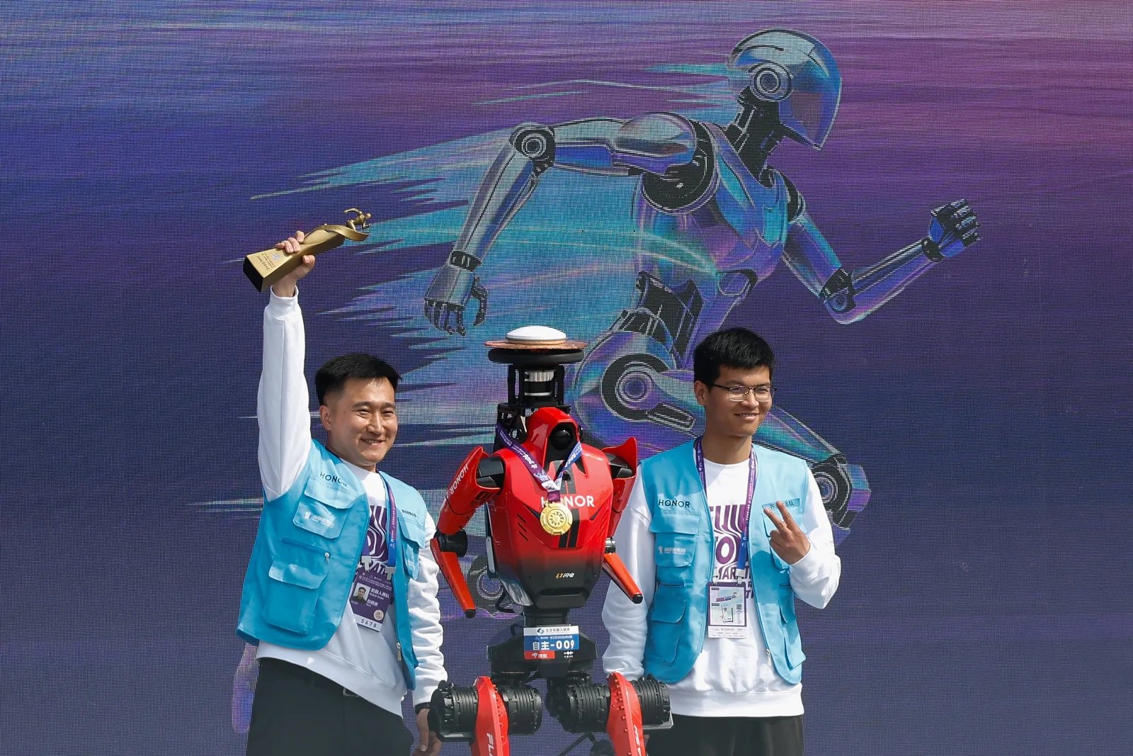 china marathon robot