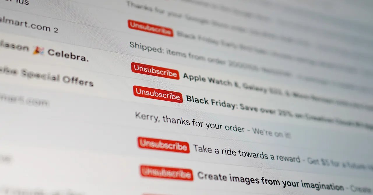 Gmail Unsubscribe labels
