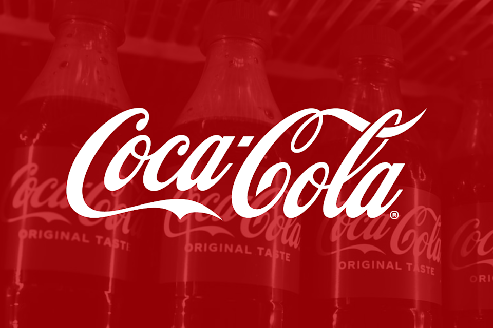 Coca-Cola logo.