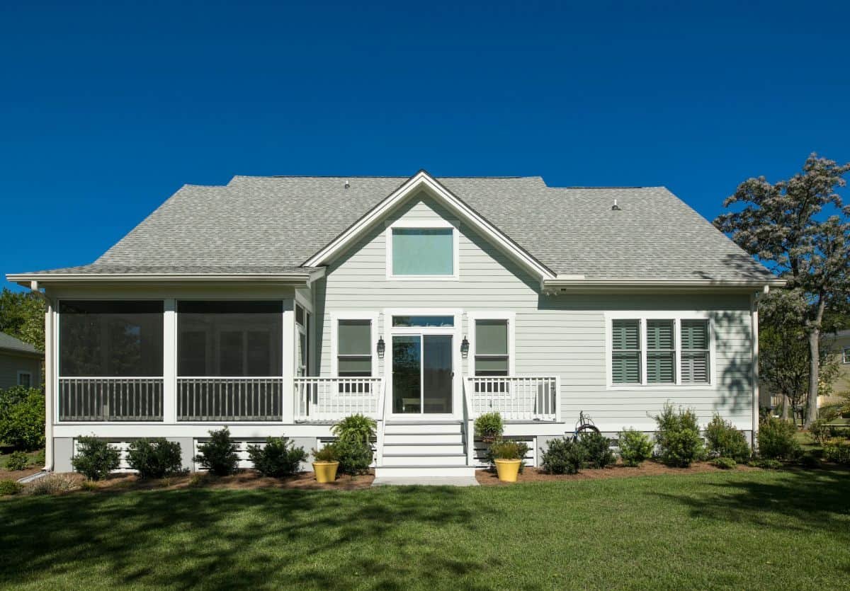 The exterior of a simple, suburban home without a for sale sign--in other words, an off-market property.