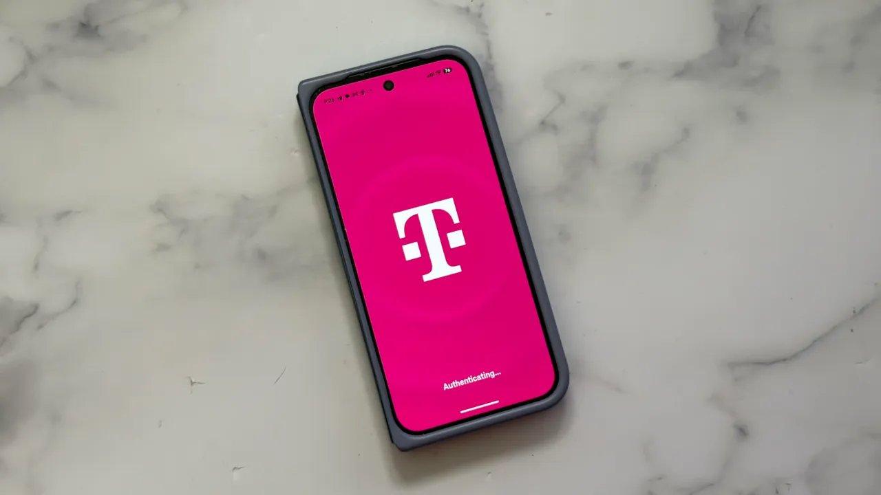 T-Mobile app on a phone