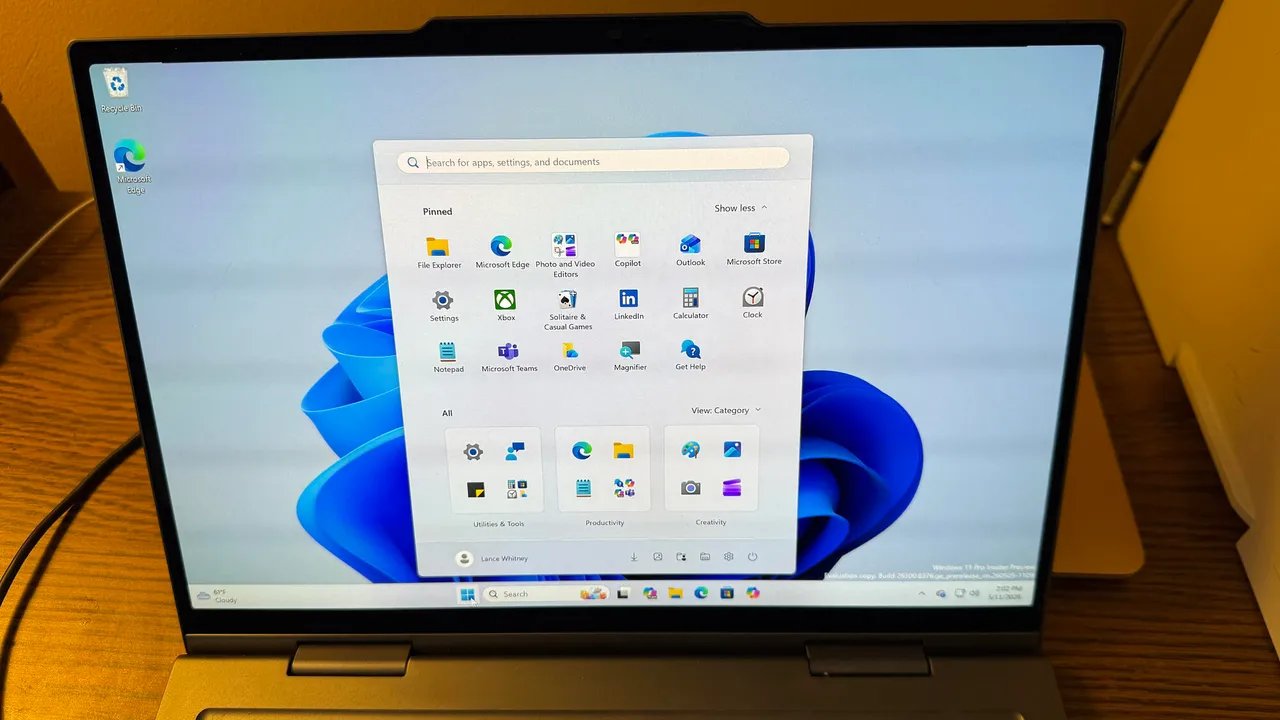Windows 11 Insider build