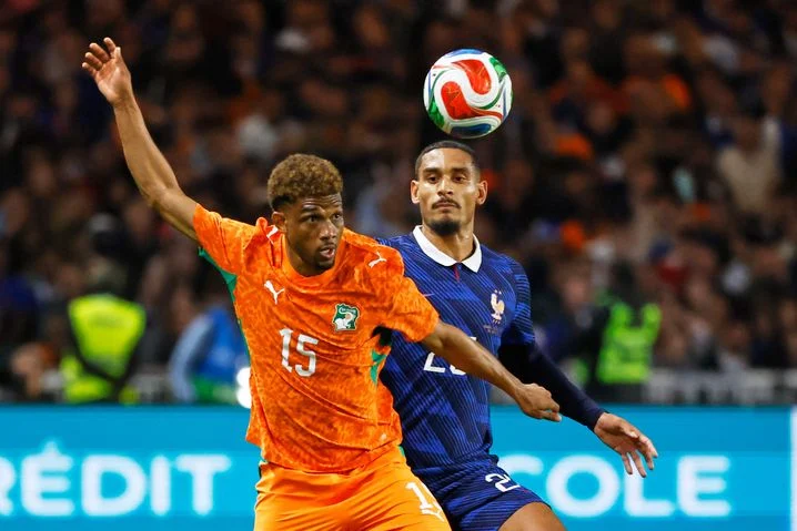 The return of Maxence Lacroix was not decisive.