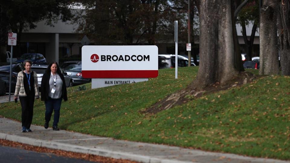 Broadcom CEO Hock Tan’s earnings-call comments, not the quarterly numbers, drove the selloff.Justin Sullivan / Getty Images