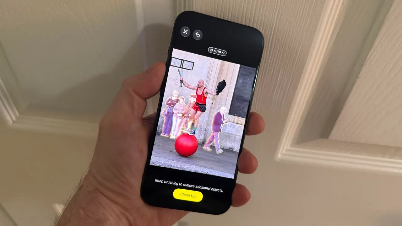 Apple's Clean Up tool in iOS 27