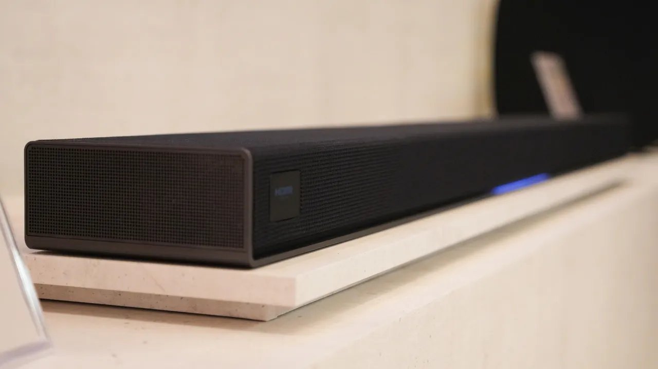 LG Sound Suite demo at CES 2026